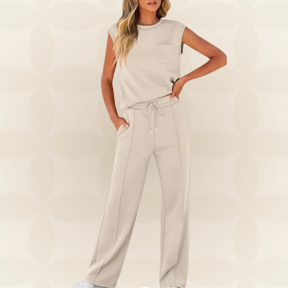 Katarzyna – Casual Zestaw Loungewear na Lato