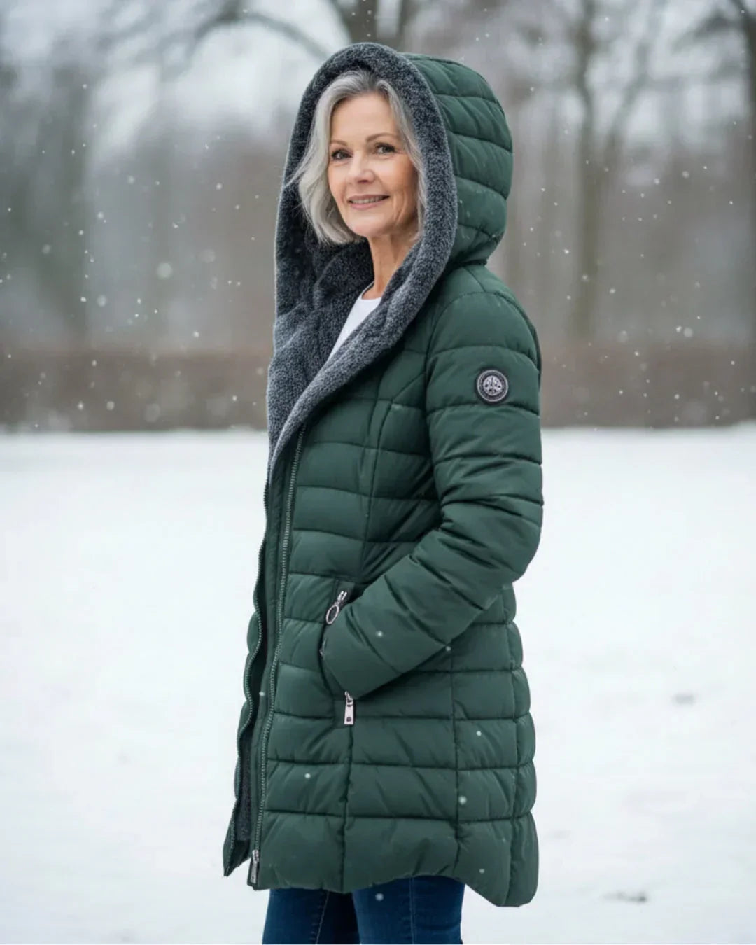 Olivia™ | Pikowana Kurtka Zimowej Elegancji