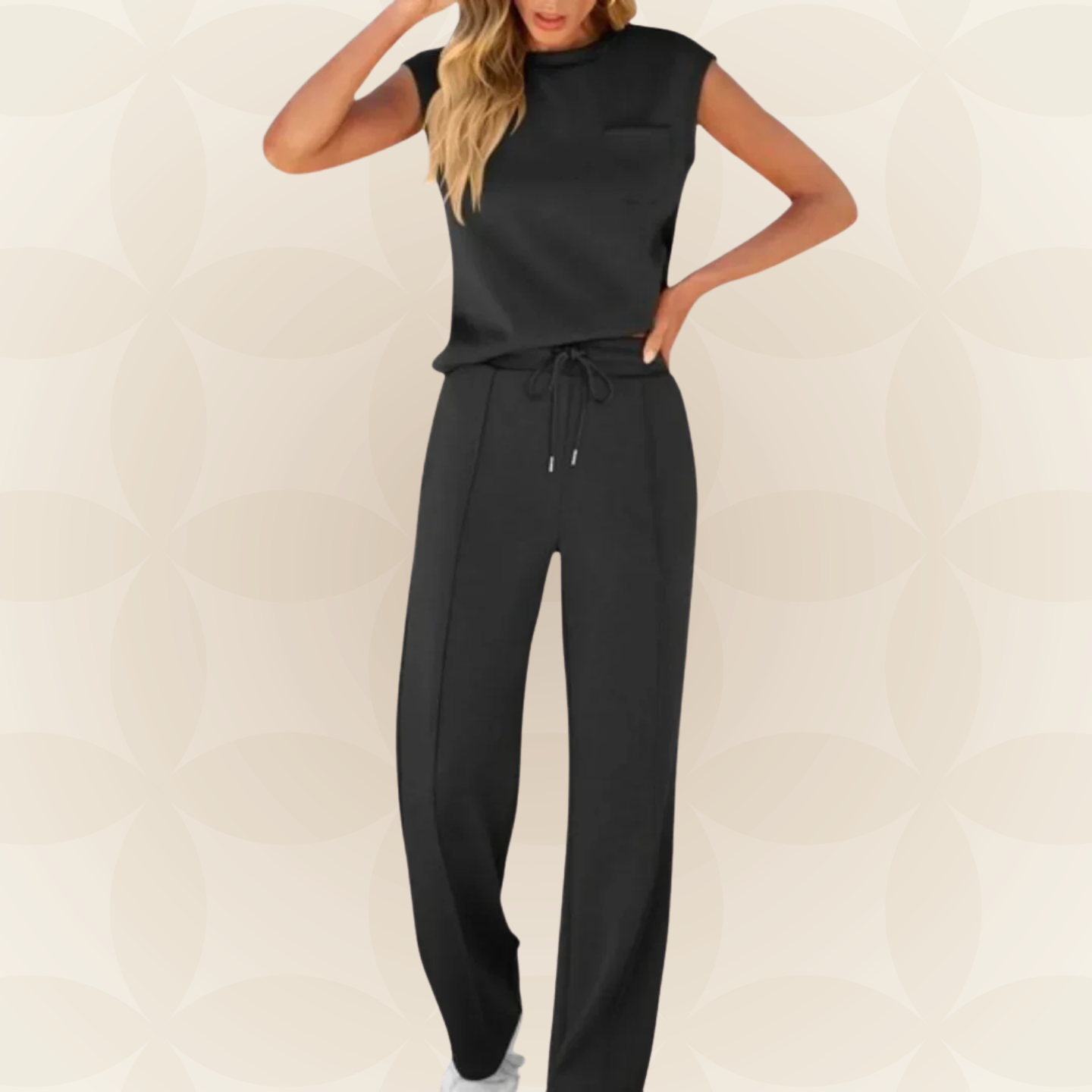 Katarzyna – Casual Zestaw Loungewear na Lato