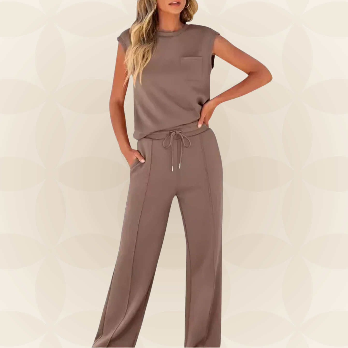 Katarzyna – Casual Zestaw Loungewear na Lato