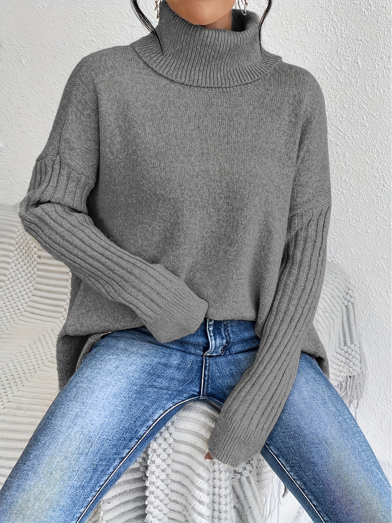 Nadzieja™ – Swobodny, ciepły i stylowy sweter oversize