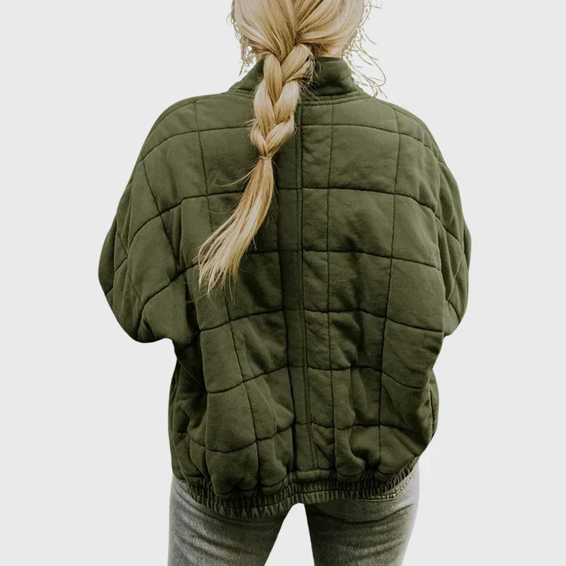 Beata | Przytulna pikowana kurtka oversize