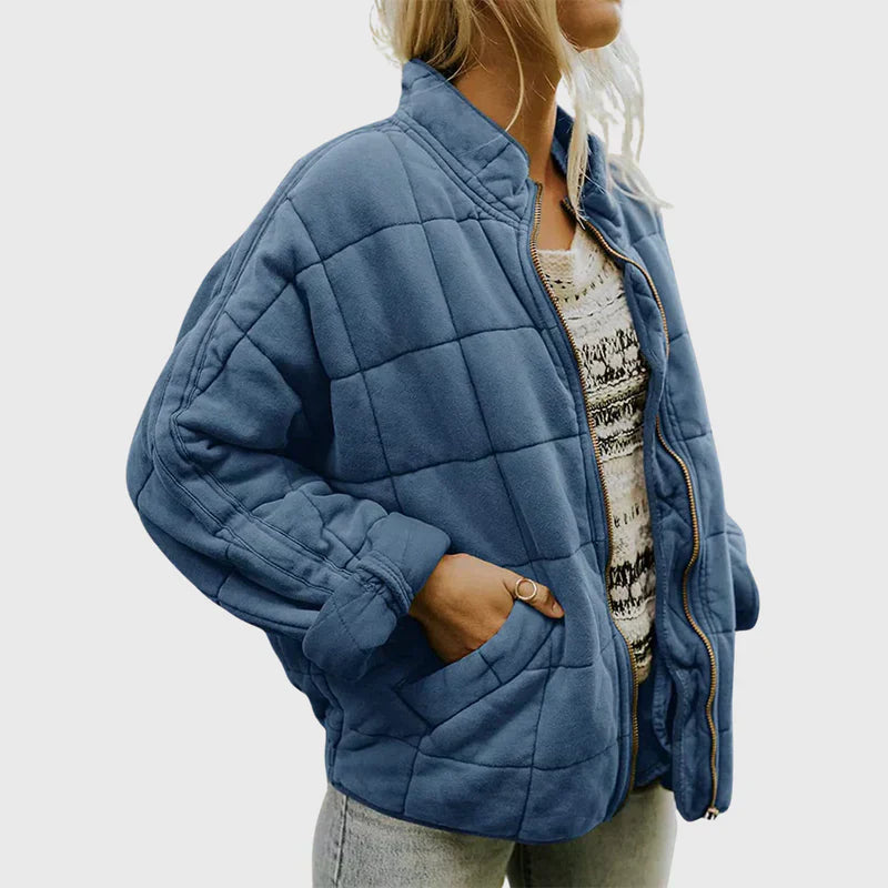 Beata | Przytulna pikowana kurtka oversize