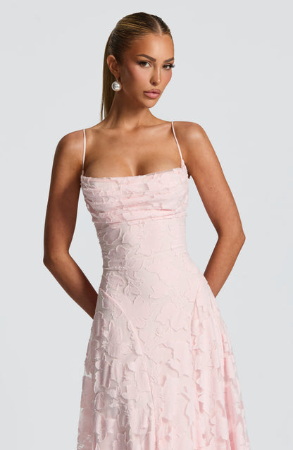 Calista™ | Subtelna, drapowana sukienka maxi