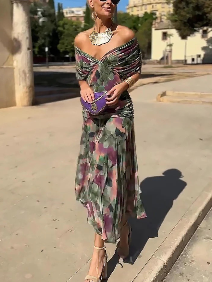 Lilly – Zwiewna Sukienka Midi